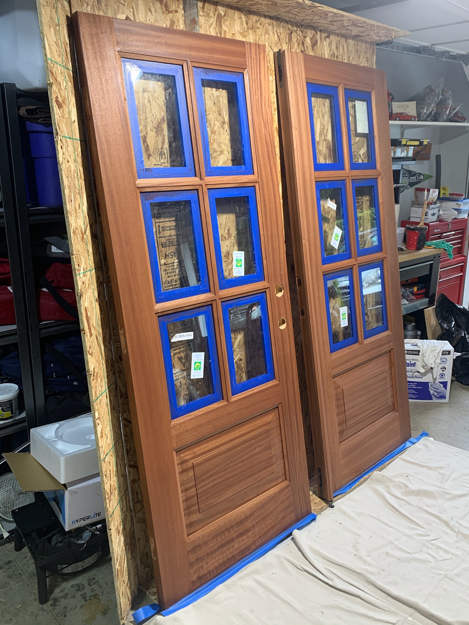 Staining New Wood Front Doors PaintTwist